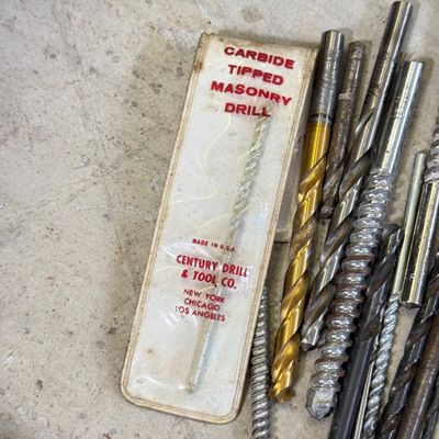 LOT 108G: Vintage Drill Bits