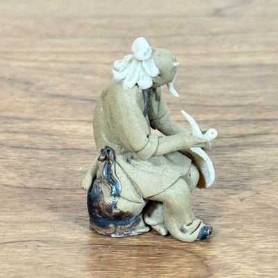 LOT 28F: Vintage Figurines from Japan, Lustreware Teacup & Saucer & More