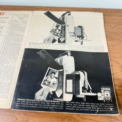 LOT 156F: November 9, 1959 Marilyn Monroe Cover Life Magazine & Vintage Marilyn Monroe Etched Glass Rectangle Paperweight