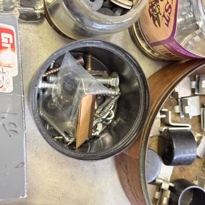 LOT 106G: Huge Haul of Nails, Screws & More Hardware