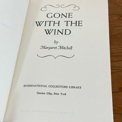 LOT 63F: Vintage International Collectors Library Books: Gone with the Wind, Charlotte Bronte by Jane Eyre & Emily Dickinson Selected...
