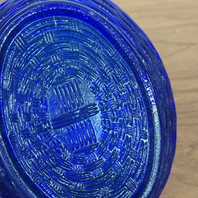 LOT 33F: Vintage Cobalt Blue Hen on a Nest (5.5")