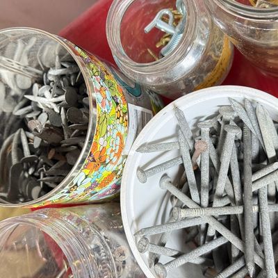 LOT 83G: Lot of Screws, Nails & More Hardware