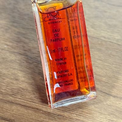 LOT 44F: Vintage Givenchy Perfume Splash Bottles