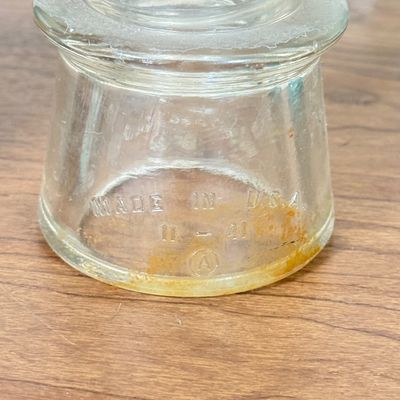 LOT 57F: Vintage Glass Insulators