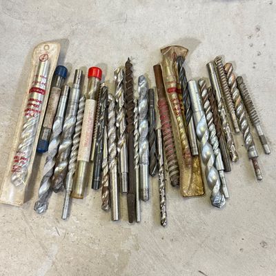 LOT 107G: Vintage Heavy Duty & Masonry Drill Bits