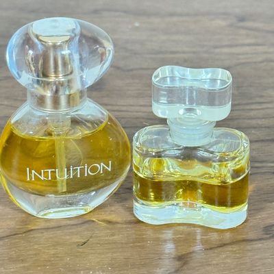 LOT 46F: Vintage Perfume Splash Bottles: White Diamonds, True Love, SpellBound & More