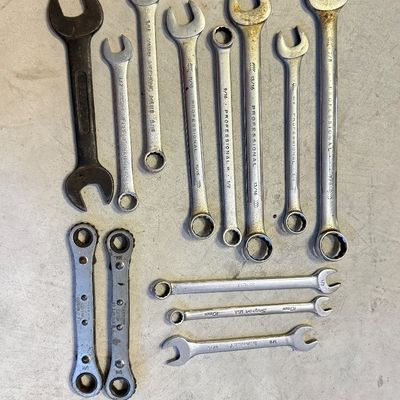 LOT 69G: Collection of Wrenches & More