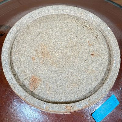 LOT 1F: Vintage 1994 Hand Made Signed Stoneware Pottery Bowl