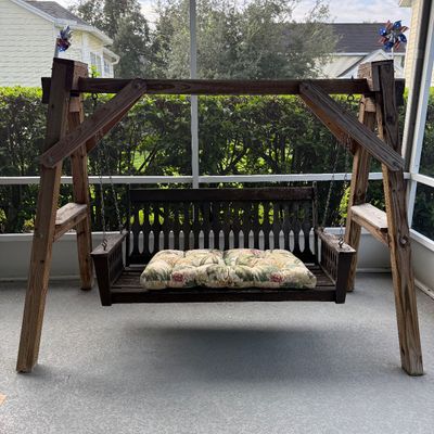 LOT 125L: Large Vintage Hanging Swing