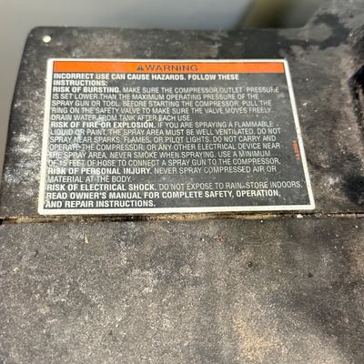 LOT 78G: Air America 3/4hp 2gal Mity Mite Air Compressor