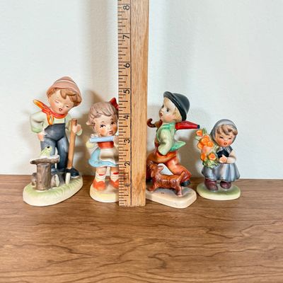 LOT 27F: Vintage Hummel-Style Figurines: Marked Japan, Napcoware, Made in England & Unmarked