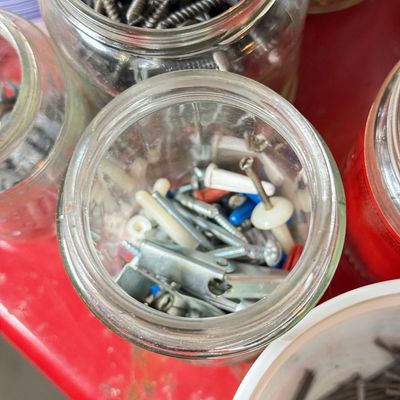 LOT 83G: Lot of Screws, Nails & More Hardware