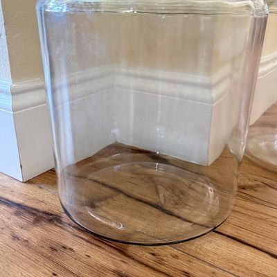 LOT 131F: Vintage Lidded Glass Jars