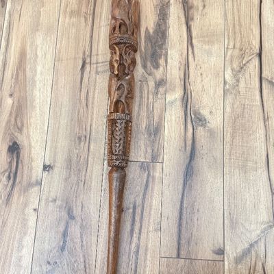LOT 161F: Tribal Carved Walking Stick