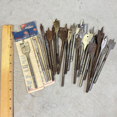 LOT 110G: Wood Boring Drill Bits