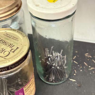 LOT 120G: HUGE Haul of Screws, Nails & More Hardware