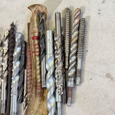 LOT 107G: Vintage Heavy Duty & Masonry Drill Bits
