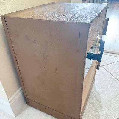 LOT 162F: Vintage Steel Combination Meilink Safe