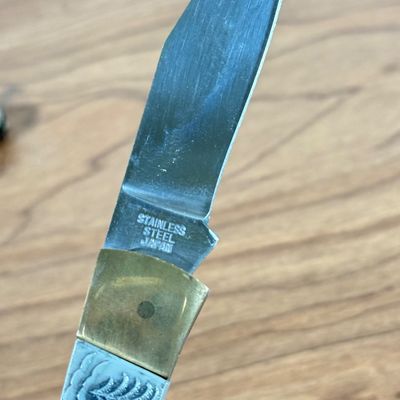 LOT 140F: Eagle Knife, Stainless Steel Set & More