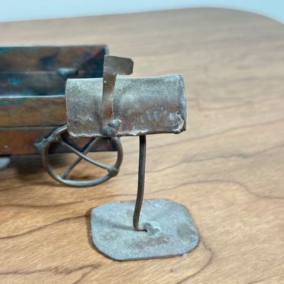 LOT 141F: Vintage Mini Cast Iron & Metal Sculptures