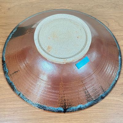 LOT 1F: Vintage 1994 Hand Made Signed Stoneware Pottery Bowl