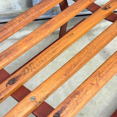 LOT 113G: Vintage Davos Children's Wooden Sled