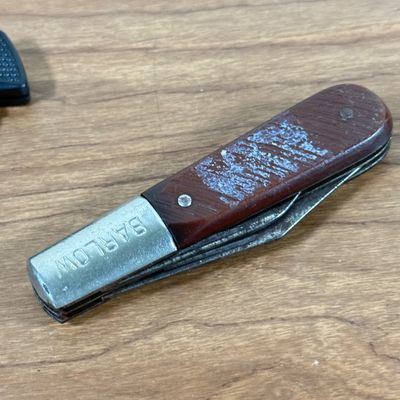 LOT 140F: Eagle Knife, Stainless Steel Set & More