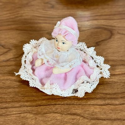 LOT 28F: Vintage Figurines from Japan, Lustreware Teacup & Saucer & More