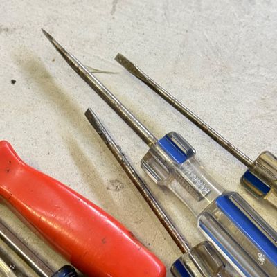 LOT 87G: Collection of Vintage Screwdrivers & Awls