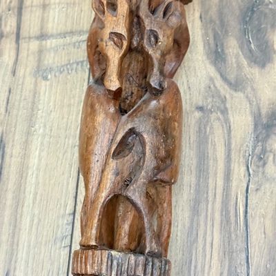 LOT 161F: Tribal Carved Walking Stick