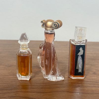 LOT 44F: Vintage Givenchy Perfume Splash Bottles