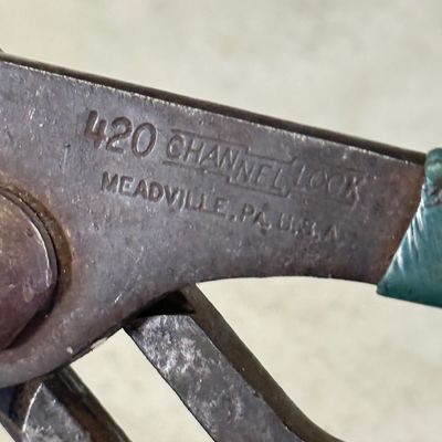 LOT 117G: Large Collection of Vintage Pliers & More