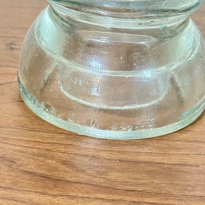 LOT 57F: Vintage Glass Insulators