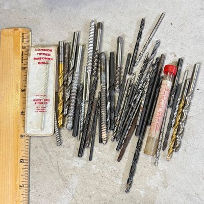 LOT 108G: Vintage Drill Bits