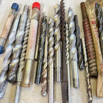 LOT 107G: Vintage Heavy Duty & Masonry Drill Bits