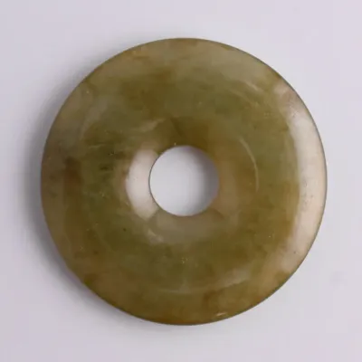 Chinese Natural Green Jadeite Disk
