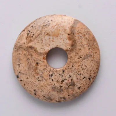 Chinese Natural Jasper Disk