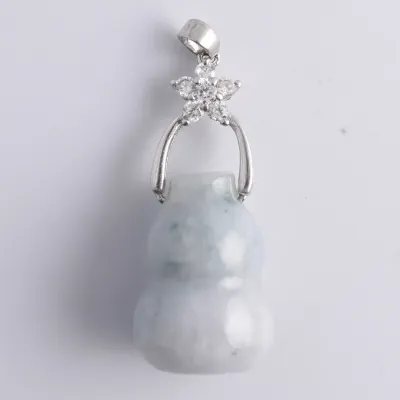 Jadeite Sterling Silver Pendant