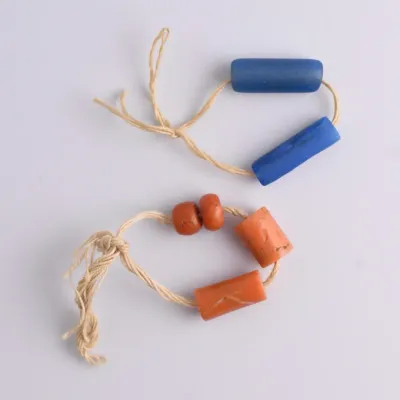 Antique Chinese Coral & Peking Glass Beads