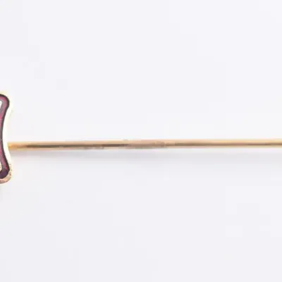 Japanese Cloisonne Floral Stick Pin