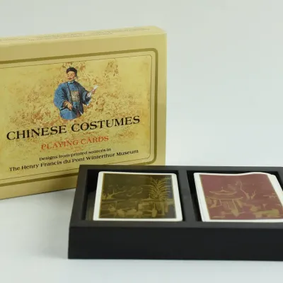 Vintage Chinese Costume Playing Card Set