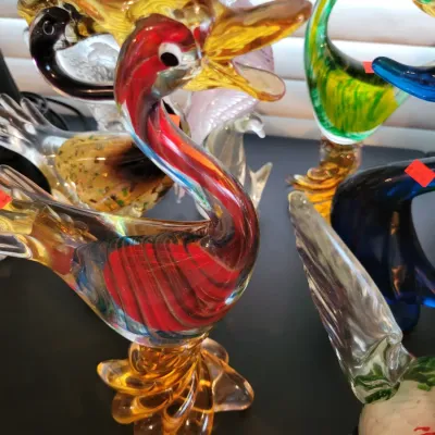 Hand blown glass 