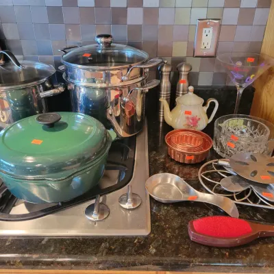 Le Creuset and Stainless Cookware 