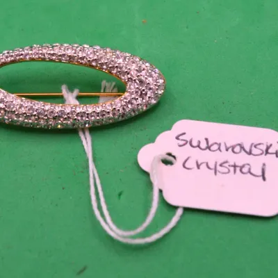 Swarovski Crystal Broach 