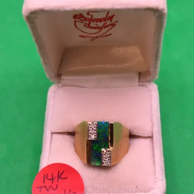 14k Ring with stone 