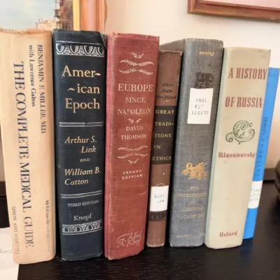 Vintage history books, American Epoch, Europe Since Napoleon, History of Russia