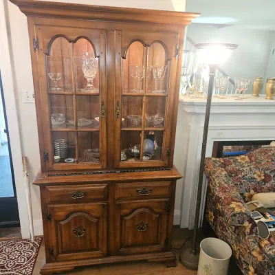 Vintage China Cabinet
