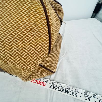 Lot 54 Vintage "carpet bag" duffle