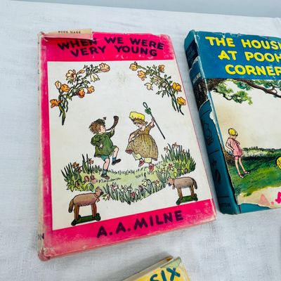 Lot 78 Winnie the Pooh book set